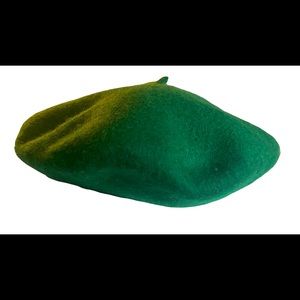 Forest green beret from Chapel Hats